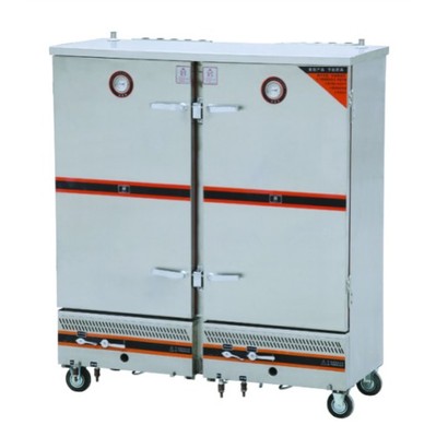 双门燃气蒸饭柜